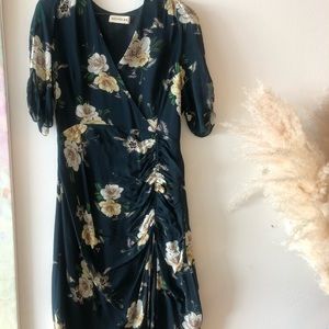 Nicholas Tea Midi Dress 
Color: Multi
Size: 10